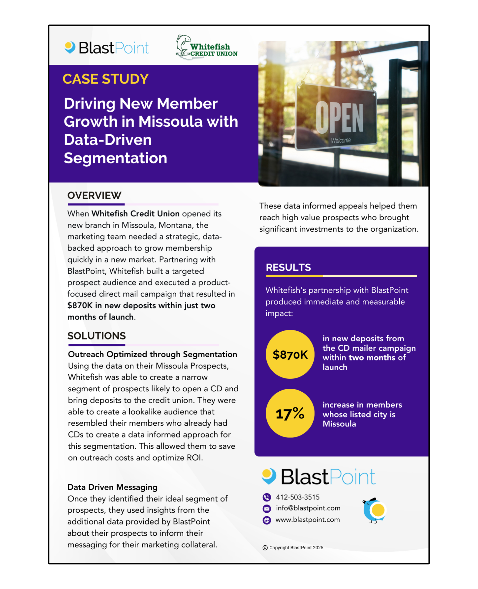 Whitefish Missoula Branch Campaign