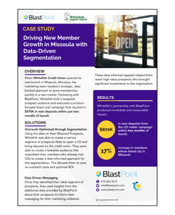 Whitefish Missoula Branch Campaign